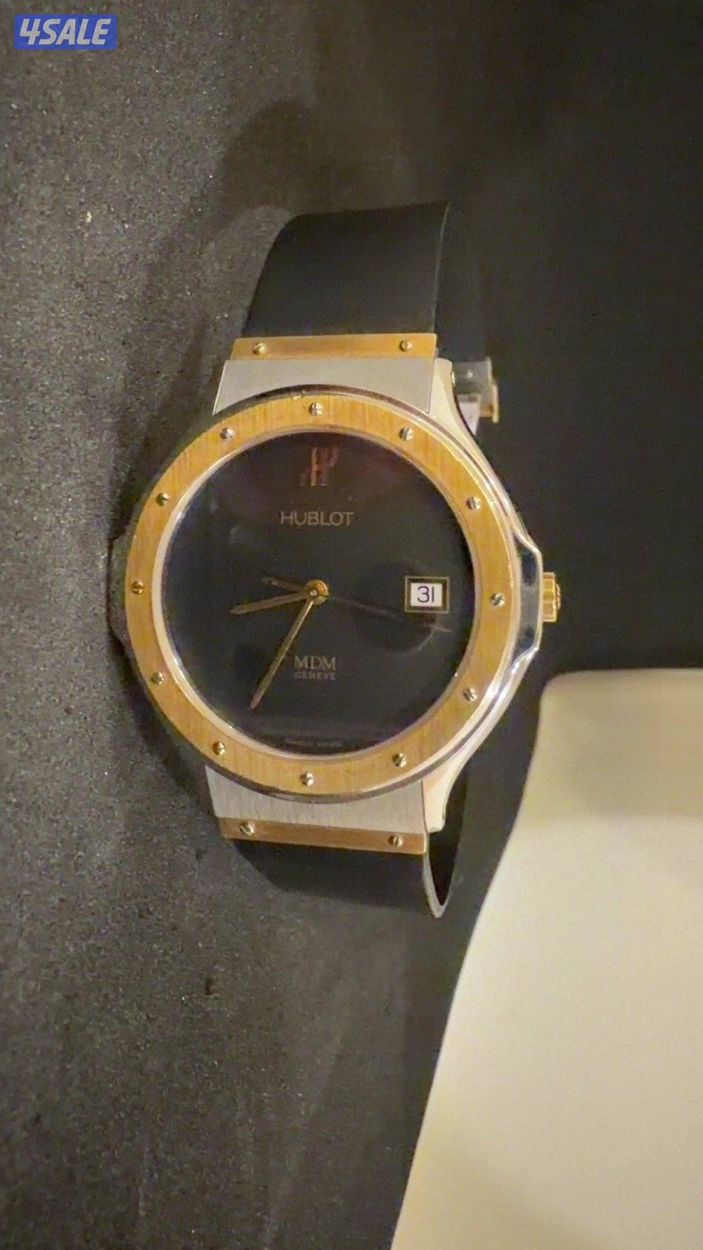 HUBLOT MDM 36” unisex steel & gold2