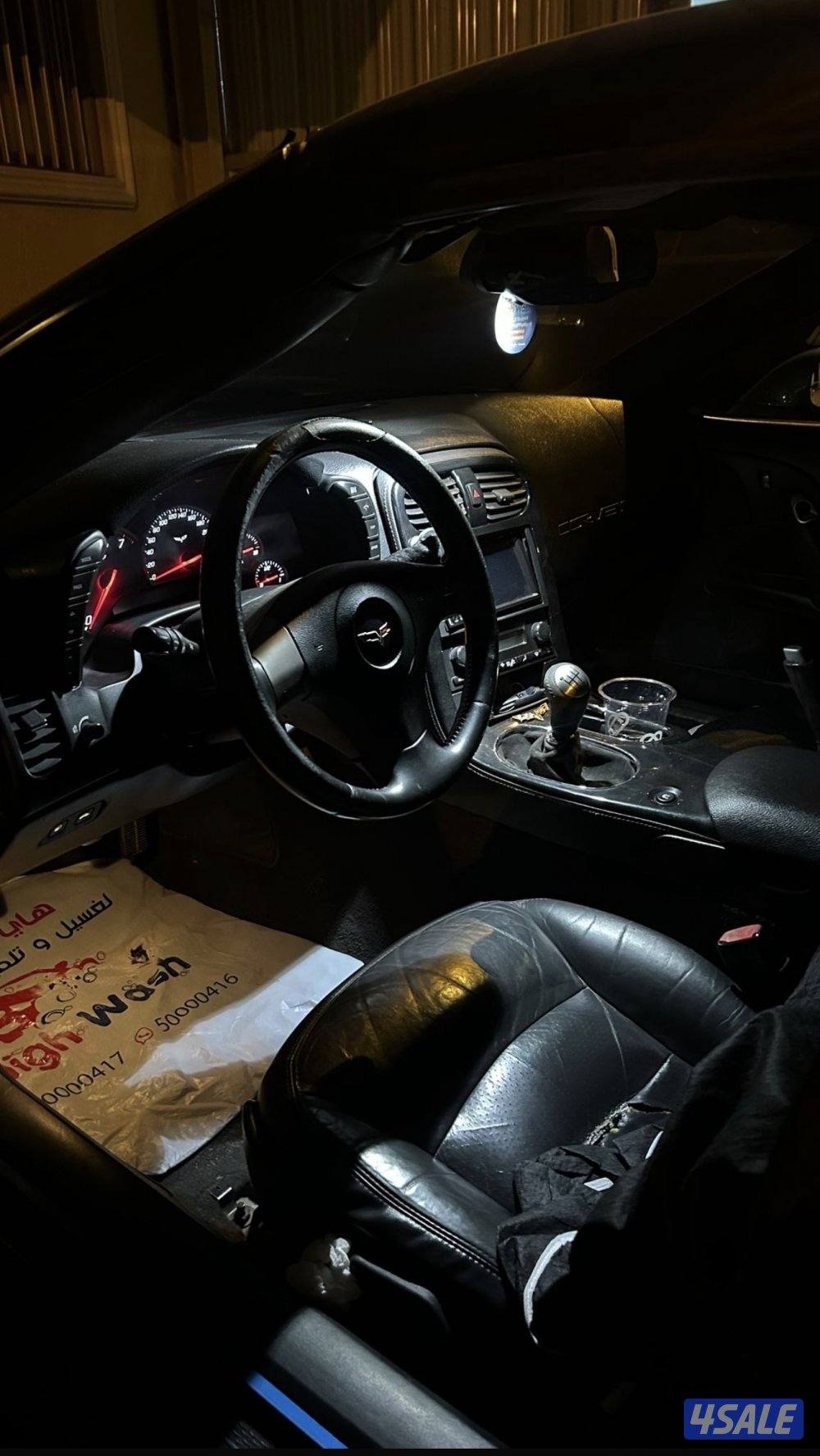 كورفت c6 للبيع او للبدل مع موستنق 2015 وفوق قير عادي3