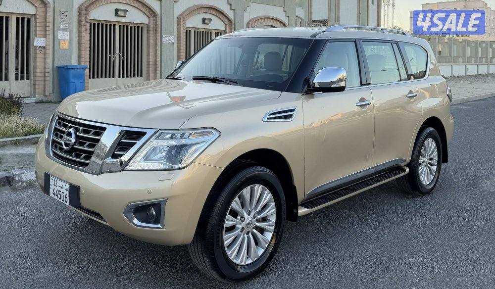 جيب باترول 2014 صبغ الوكاله شرط الفحص بلاتنيوم0