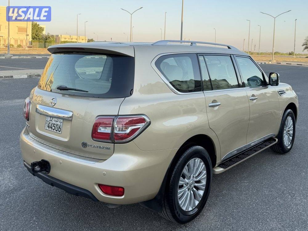 جيب باترول 2014 صبغ الوكاله شرط الفحص بلاتنيوم2