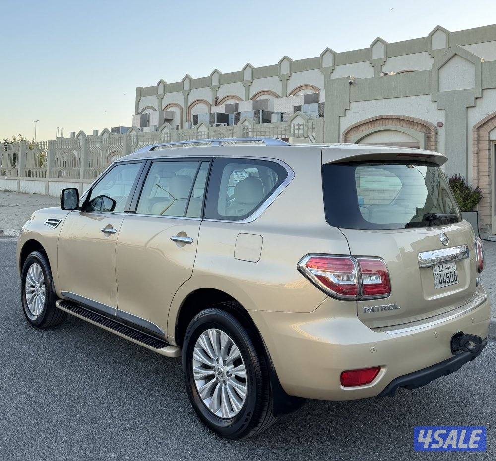 جيب باترول 2014 صبغ الوكاله شرط الفحص بلاتنيوم4