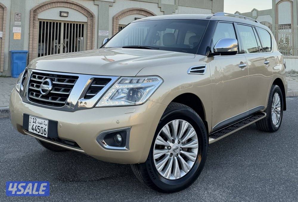 جيب باترول 2014 صبغ الوكاله شرط الفحص بلاتنيوم3