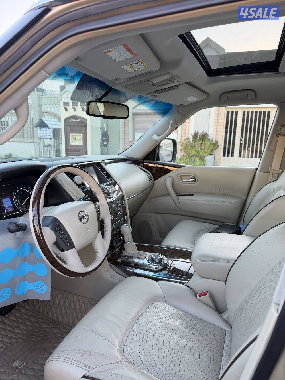 جيب باترول 2014 صبغ الوكاله شرط الفحص بلاتنيوم5