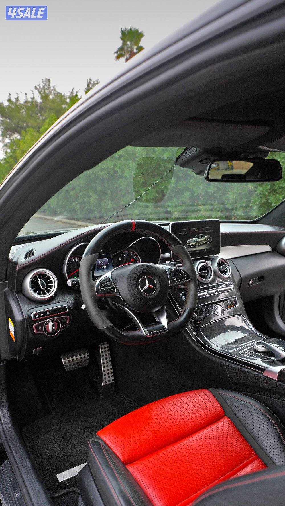 مرسيدس c63s اصلي بدي كت موديل ٢٠١٧ مواصفات خاصه 📍11