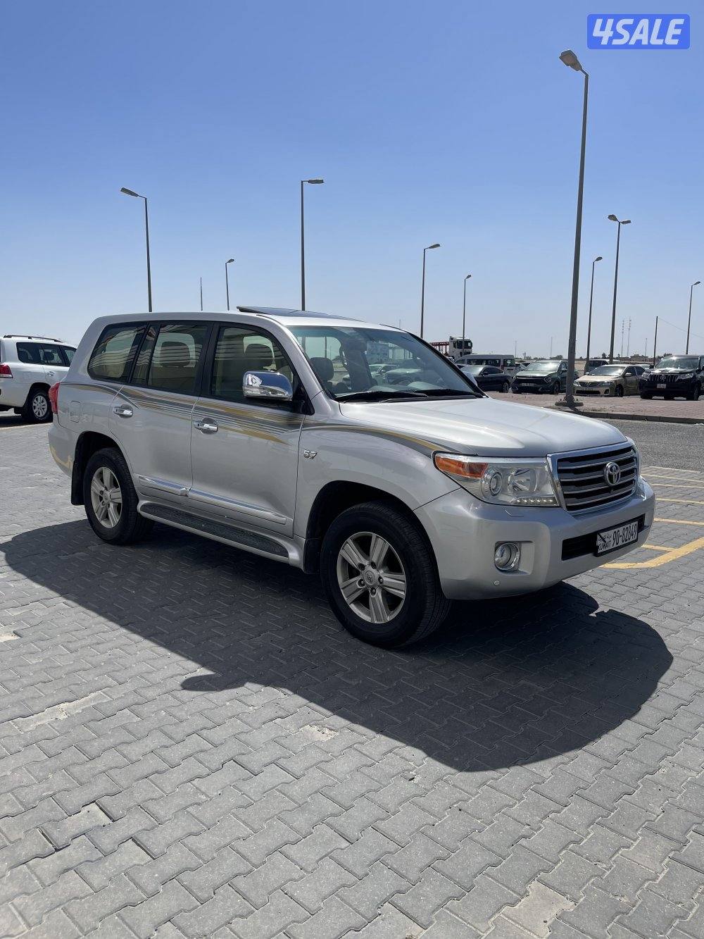 لاند كروز VXR وارد قطر صبغ الوكاله شرط الفحص1