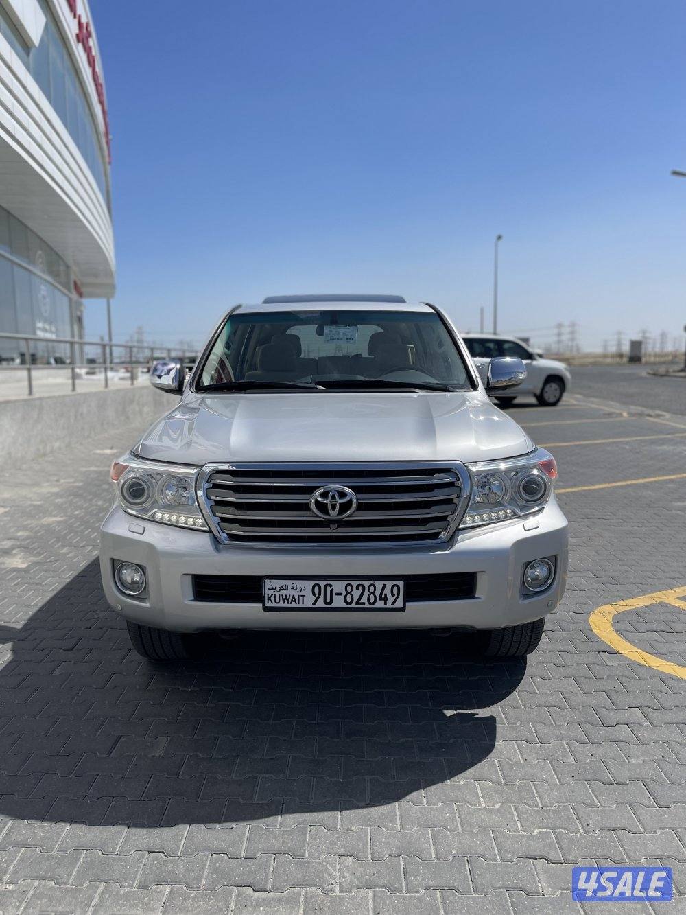 لاند كروز VXR وارد قطر صبغ الوكاله شرط الفحص4