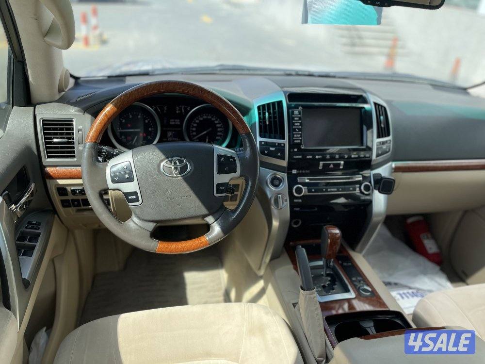 لاند كروز VXR وارد قطر صبغ الوكاله شرط الفحص7