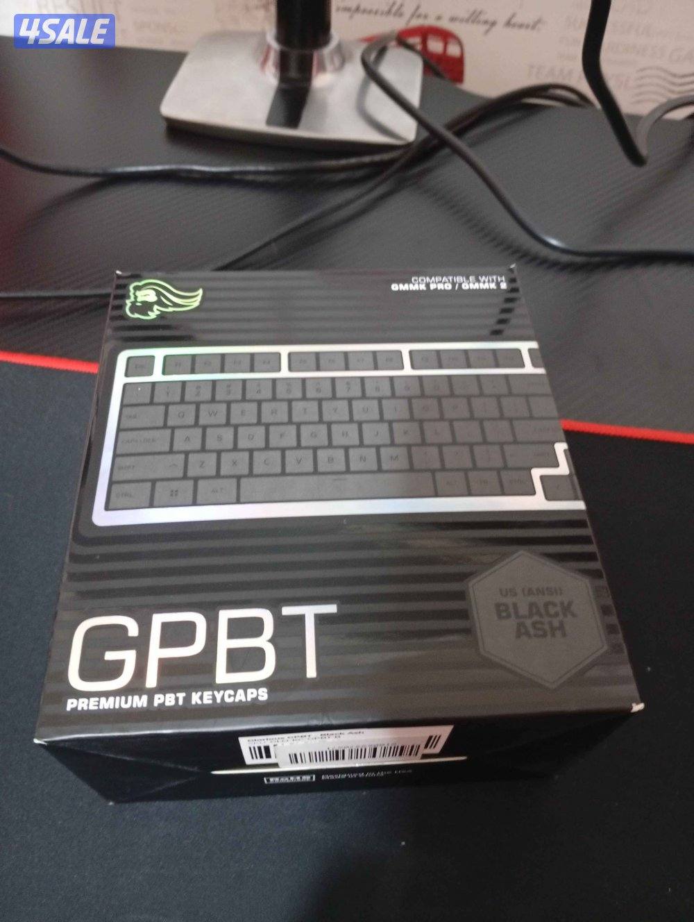 Rog AzothWireless بدون الكبساب الاصلايات keycaps glorious black ask4