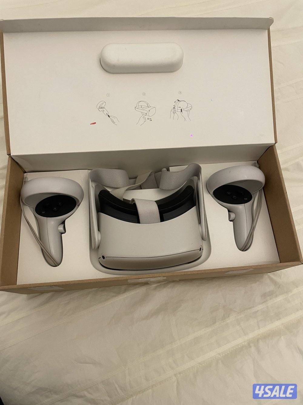 للبيع VR2 نظيف وشغال وفيه 120 لعبة0