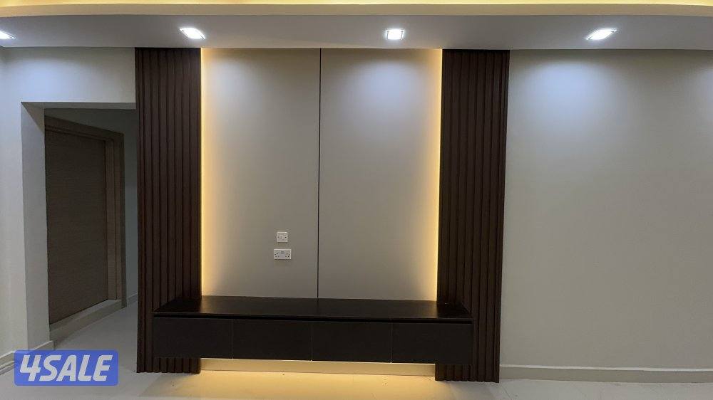 جميع أنواع الديكورات الحديثه وتركيب ورق الجدران وتركيب بديل الخشب3