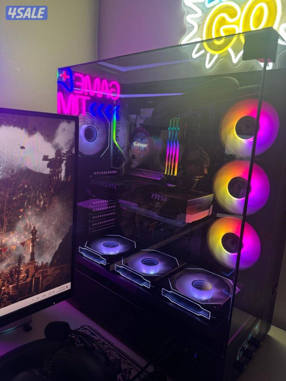 Ultmate 4k Gaming pc (i9+5070 Ti)1