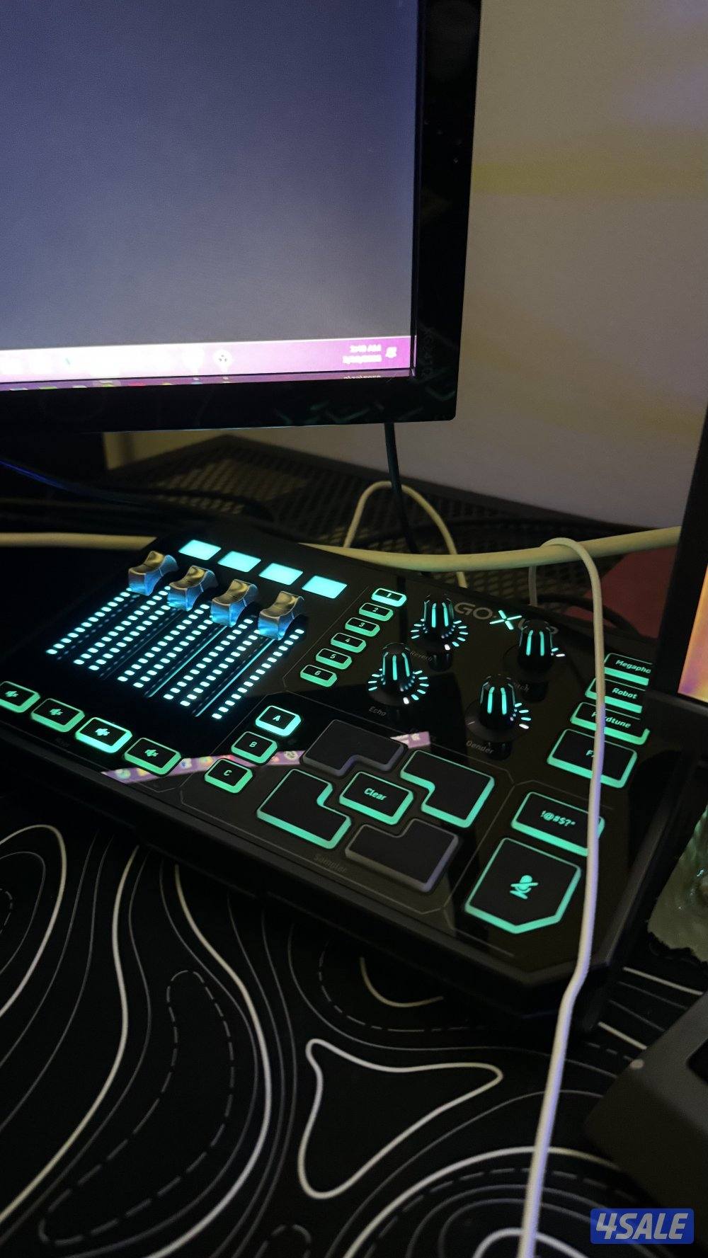 للبيع goxlr ومايك rode podmic0