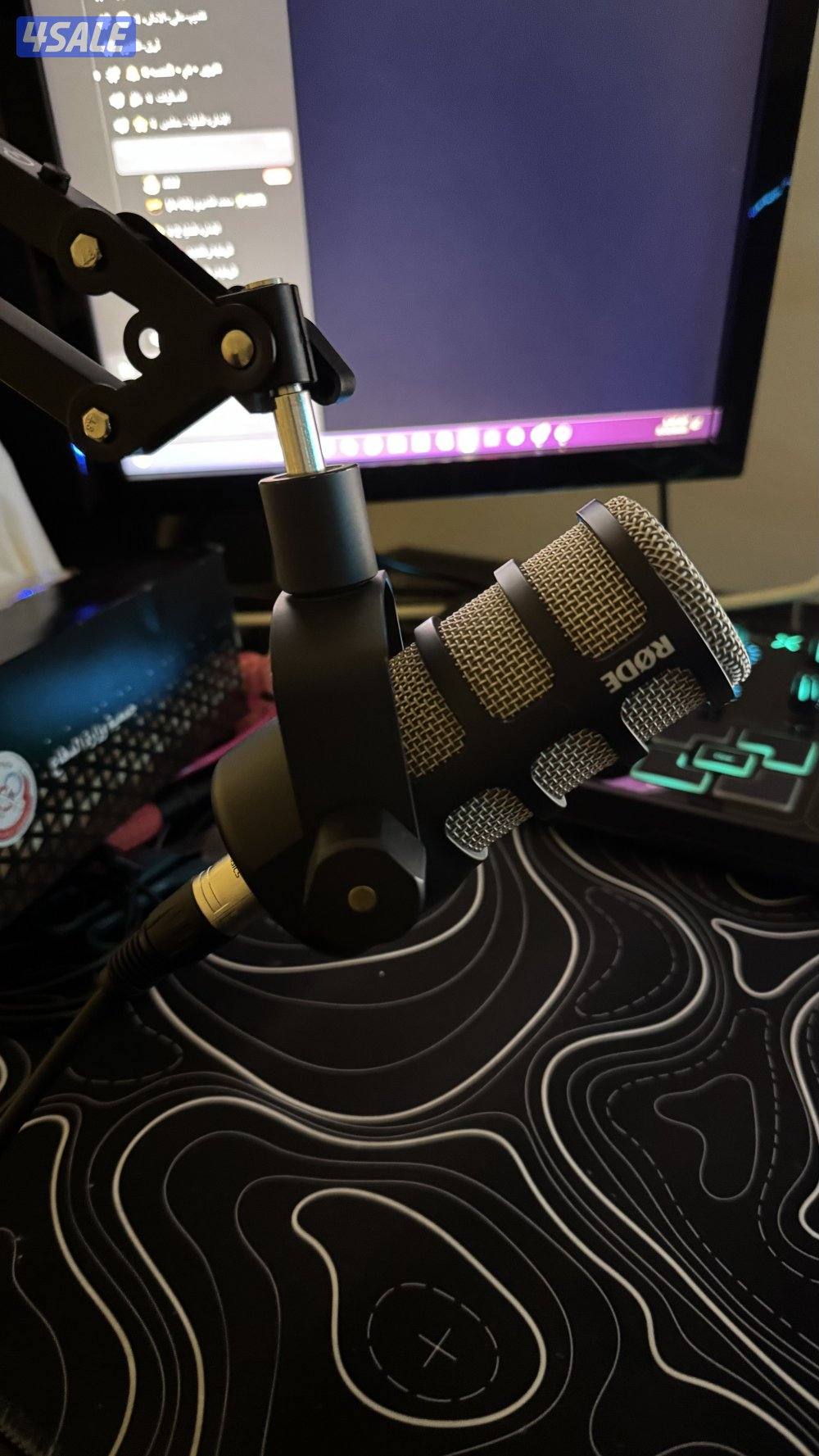 للبيع goxlr ومايك rode podmic1