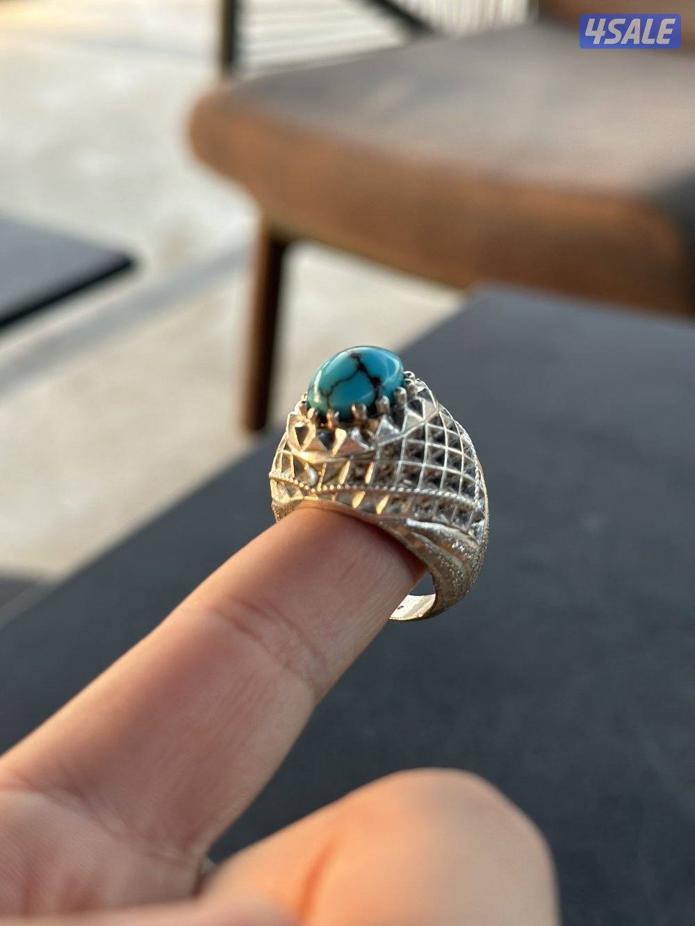 للبيع خواتم فيروز صياغات مميزه وفضه ثقيله نوادر الواحد ب ٣٠2