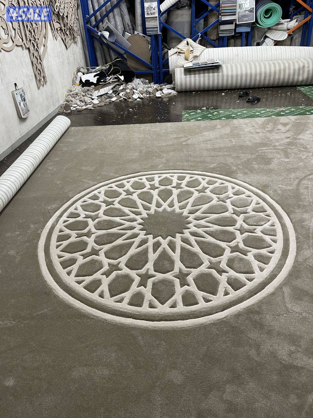 سجاد للبيع فاخر موكيت أرضيات بلاستك تفصال مساند تركيب سجاد5