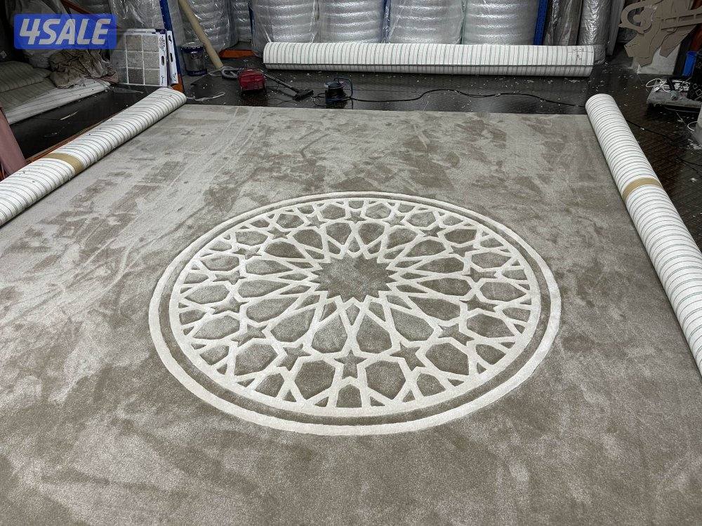 سجاد للبيع فاخر موكيت أرضيات بلاستك تفصال مساند تركيب سجاد6