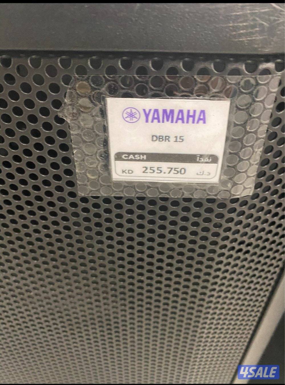 سماعتين ياماها 1000 واط بور + مكسر ياماها2