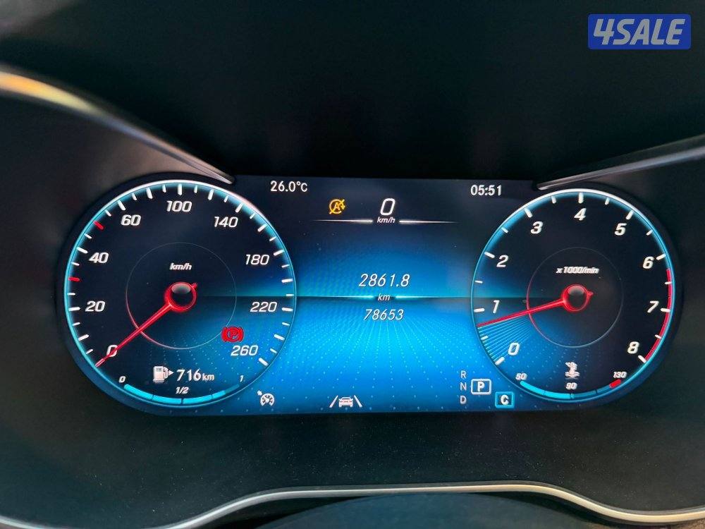 مرسيدس 2020 سي 200 صبغ وكالة5