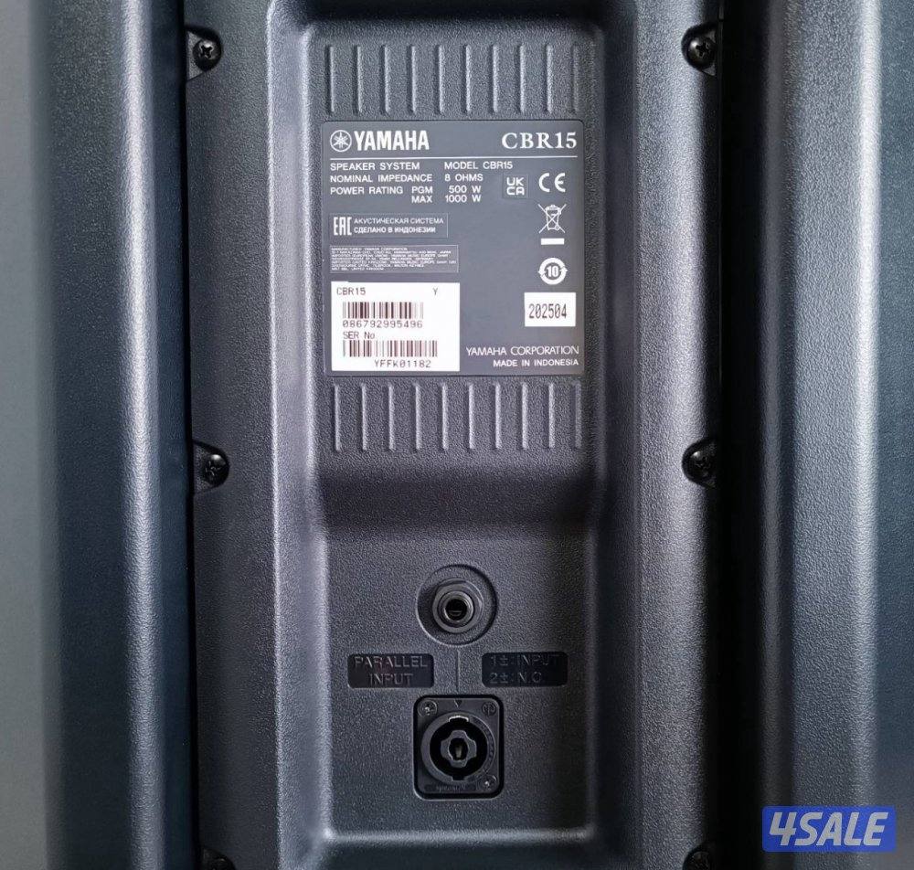 للبيع سماعتين ياماها 1000 واط CBR15 / زيرو بور2