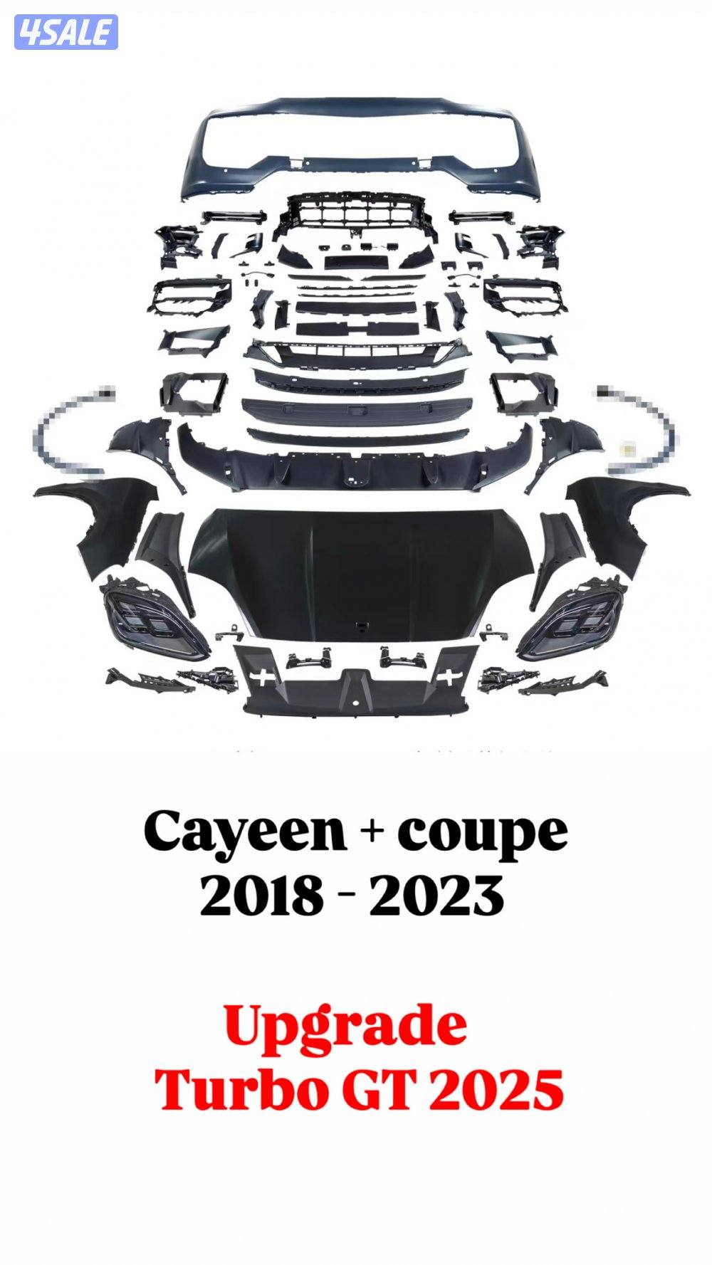 للبيع بالكامل واجهه اماميه كامله لجيب بورش 2018 الى 20230