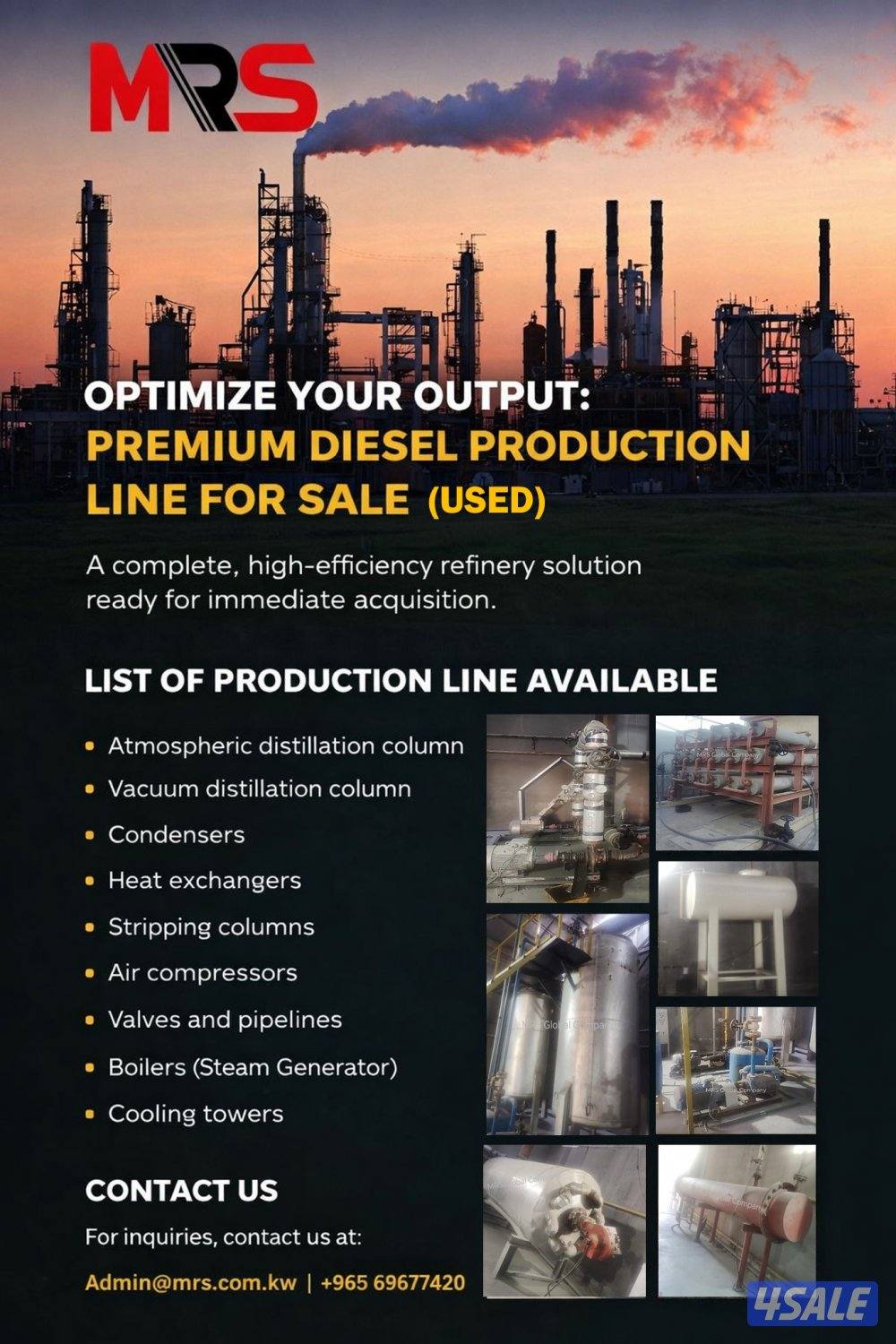 Diesel Production Line Equipments0