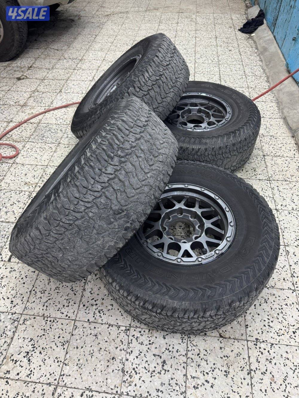 للبيع ٤ رنقات و٤ تواير و٤ طوس2