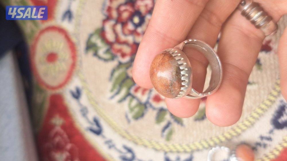 خواتم فضة عقيق يماني وسليماني فضة ثقيلة وصاحية الي ياخذهم مع بعض 402
