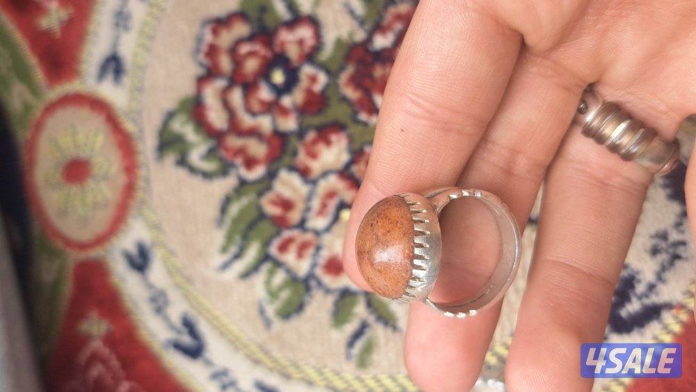 خواتم فضة عقيق يماني وسليماني فضة ثقيلة وصاحية الي ياخذهم مع بعض 403