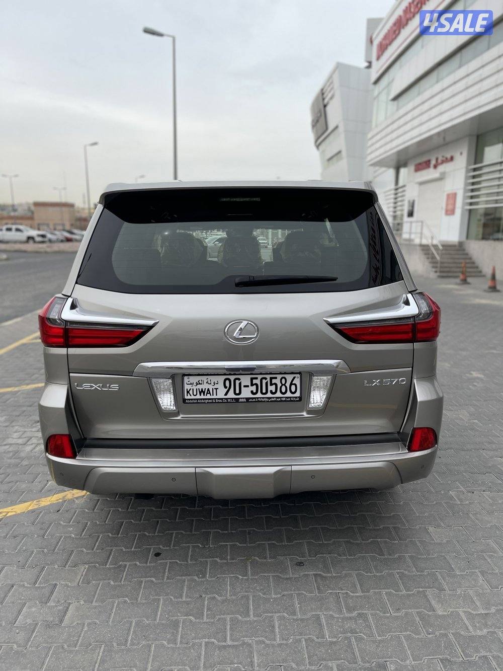 لكزس LX570 وارد قطر صبغ الوكاله شرط الفحص بل كامل7