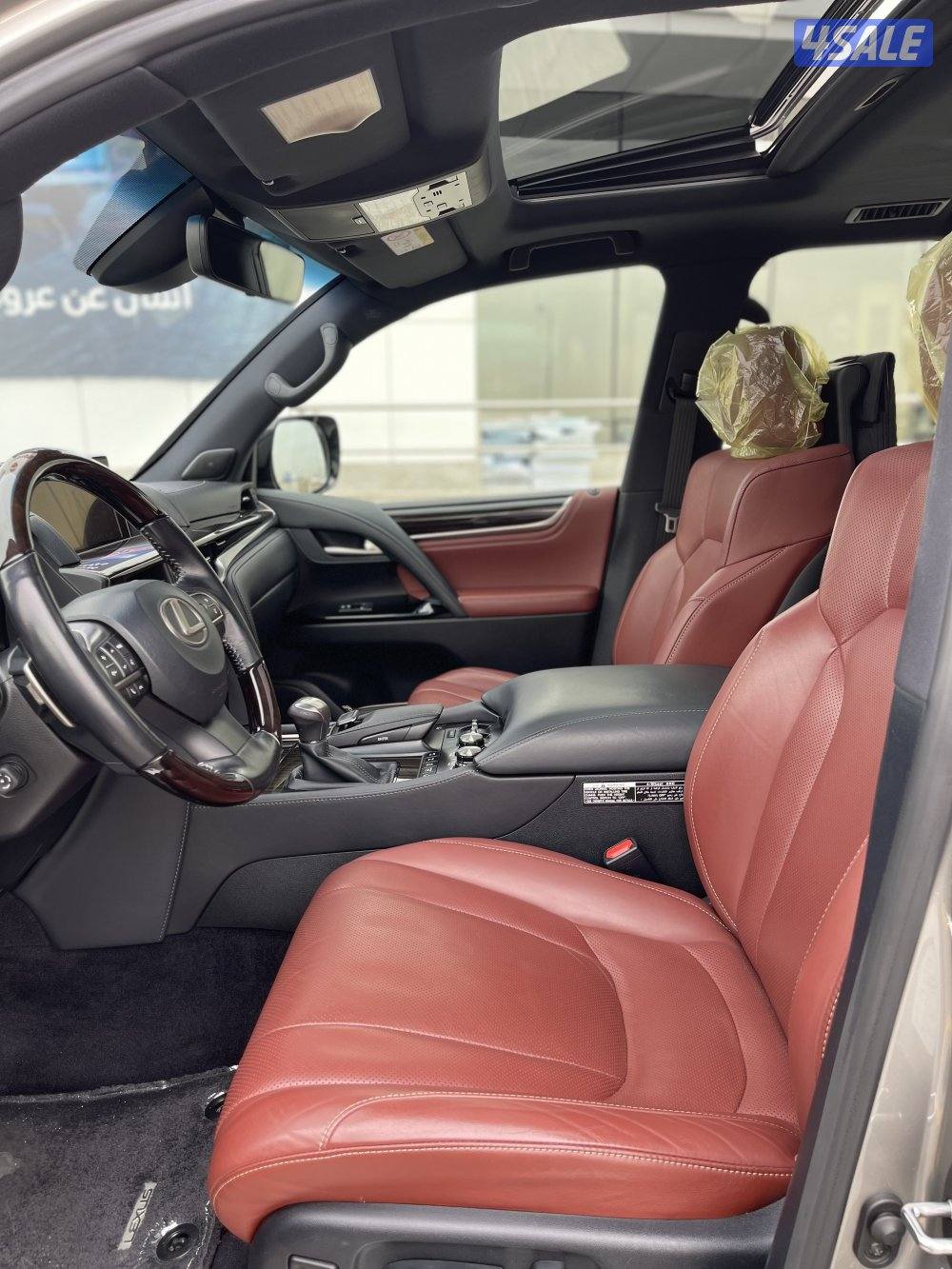 لكزس LX570 وارد قطر صبغ الوكاله شرط الفحص بل كامل9