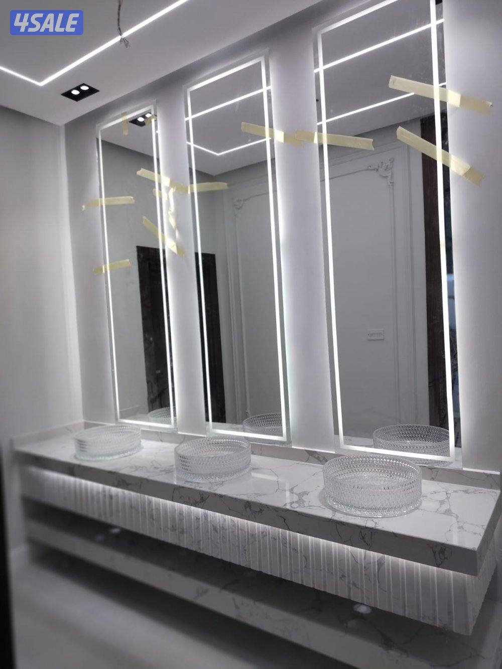 مغاسل رخام صناعي وطبيعي وطاولات اسعار ممتازه وجوده وسرعه تركيب6