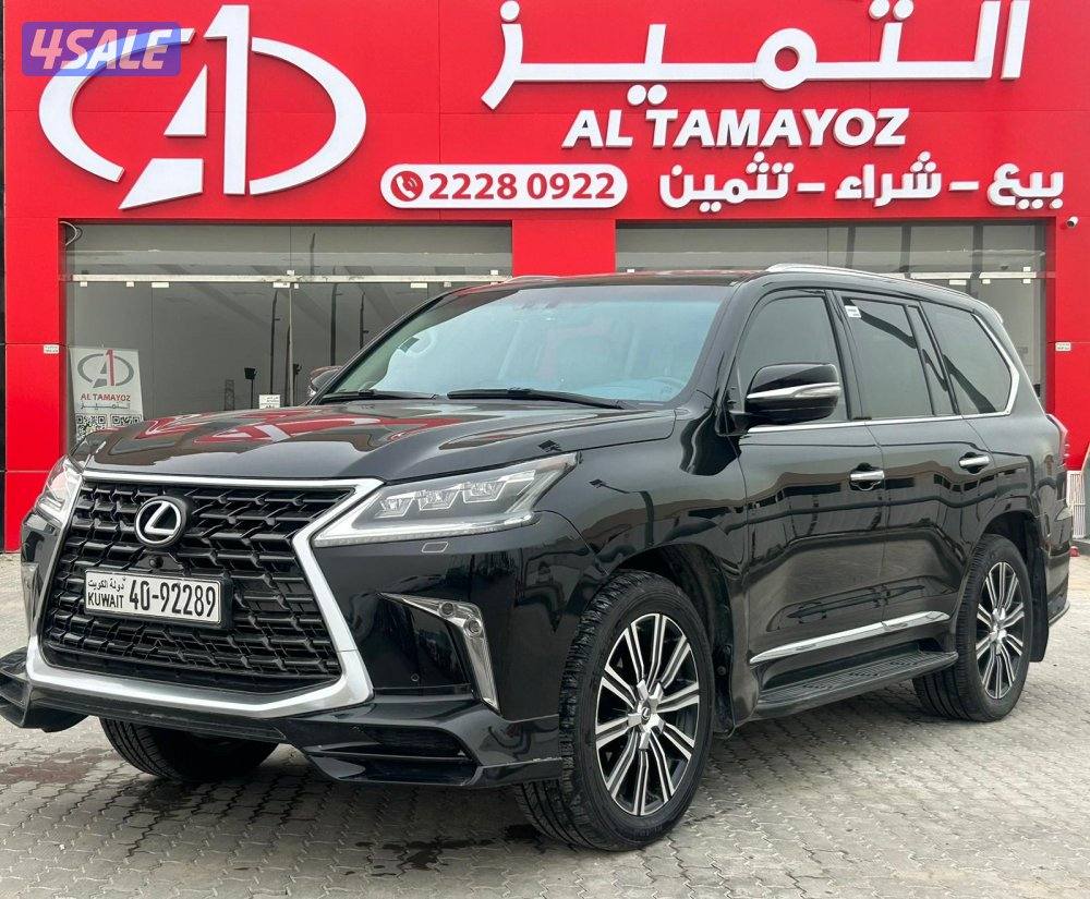 لكزس LX570 درجة ثانيه موديل 2017 ماشى 244.000 k.m وارد الساير .0