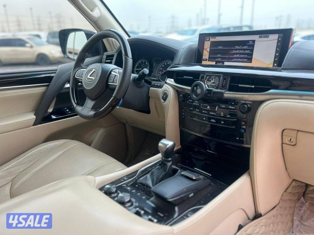 لكزس LX570 درجة ثانيه موديل 2017 ماشى 244.000 k.m وارد الساير .7