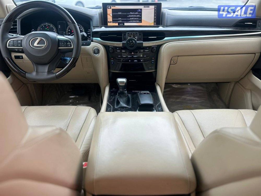 لكزس LX570 درجة ثانيه موديل 2017 ماشى 244.000 k.m وارد الساير .6