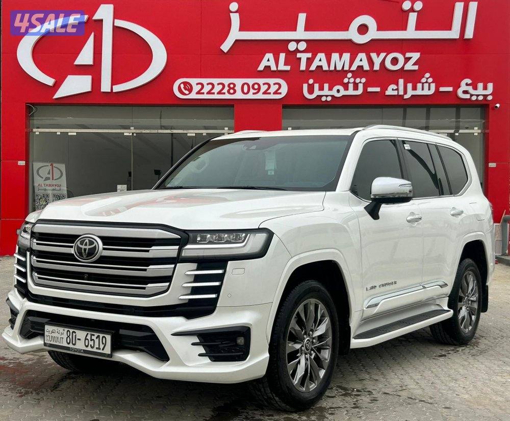 لاند كروزر VX.R AEROs twin turbo.V6 موديل 2024 ماشى 33.000 k.m وارد0