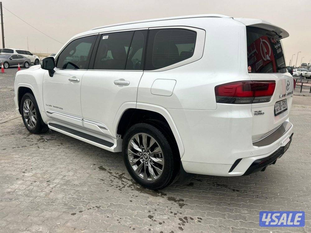 لاند كروزر VX.R AEROs twin turbo.V6 موديل 2024 ماشى 33.000 k.m وارد2