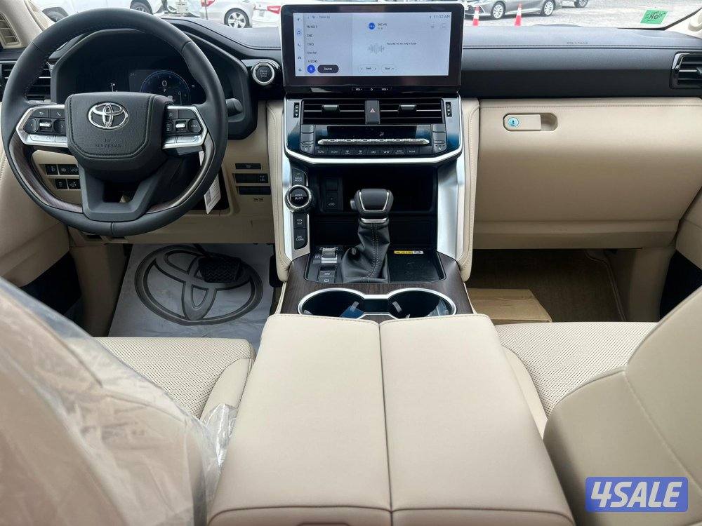 تويوتا لاند كروزر GX.R AEROs twinturbo .V6 موديل 2026 اصفار6