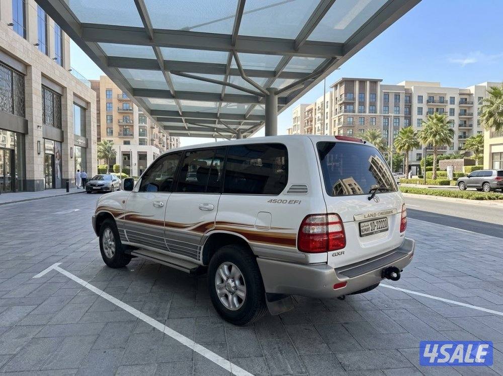 لاندكروزر جي اكس ار 2005 صبغ الوكالة شرط الفحص1