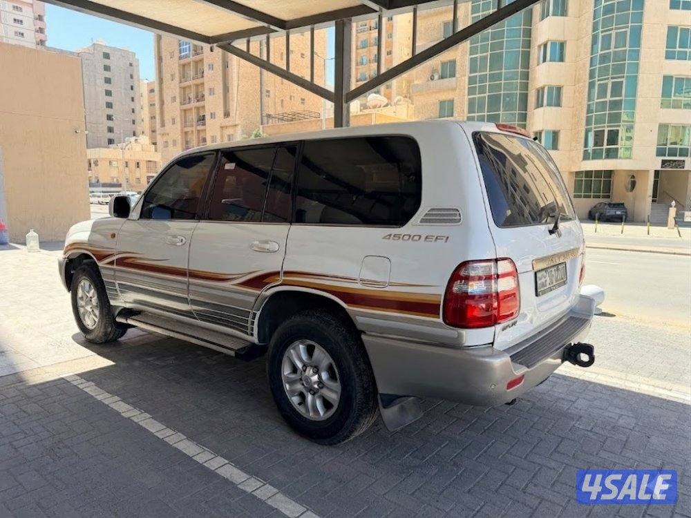 لاندكروزر جي اكس ار 2005 صبغ الوكالة شرط الفحص3