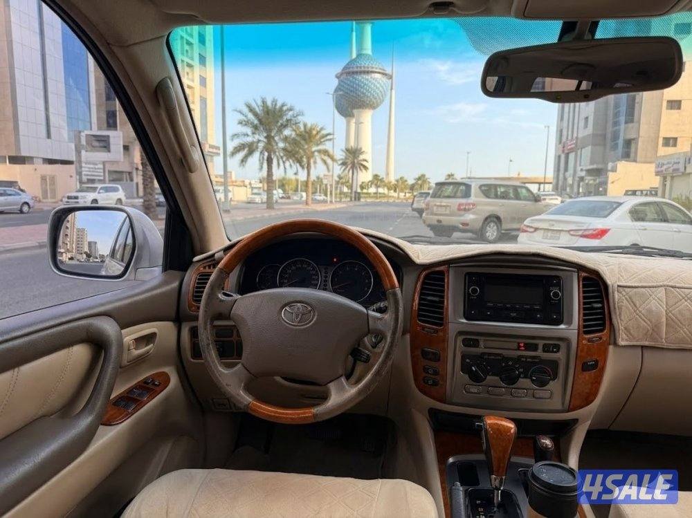 لاندكروزر جي اكس ار 2005 صبغ الوكالة شرط الفحص5