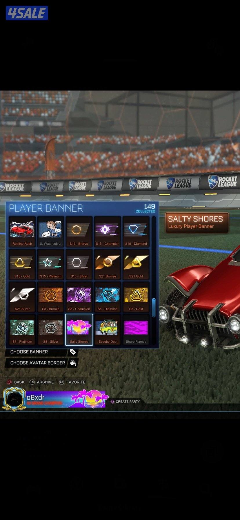 rocket league account حساب روكت ليق سعره حيل مناسب4