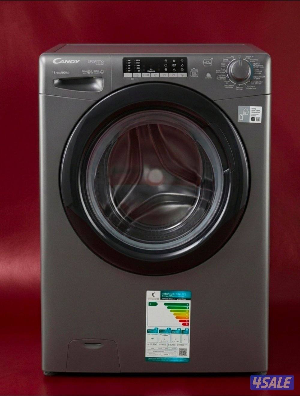غسالة ايطاليCANDYسعة ١٠كجم بالمجفف  Bluetooth  Wi Fi جديدة تماما للبيع0