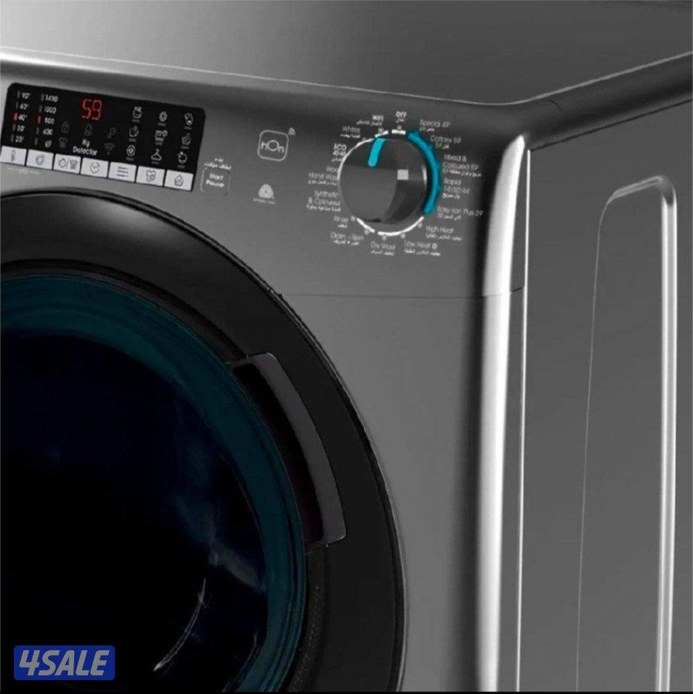 غسالة ايطاليCANDYسعة ١٠كجم بالمجفف  Bluetooth  Wi Fi جديدة تماما للبيع1