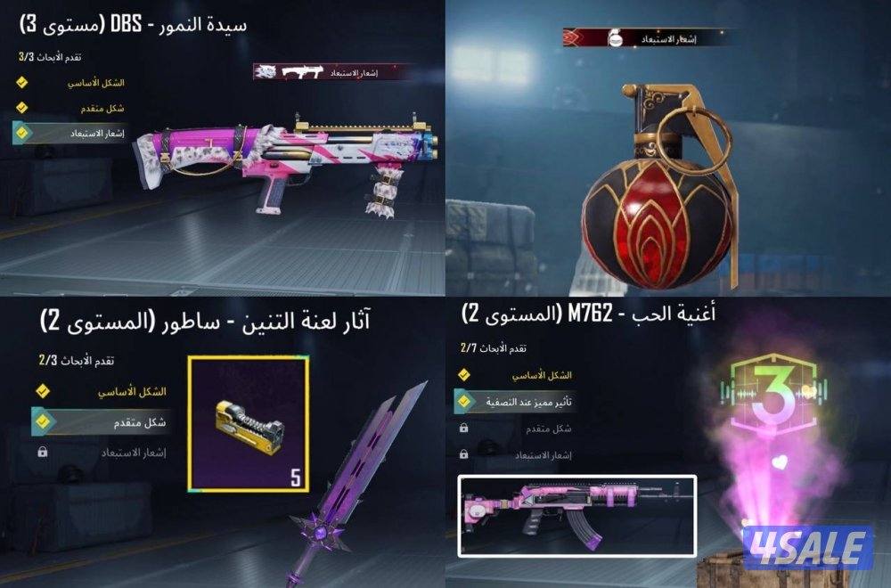 حسابات ببجي منوعه ~ سDBS كل مسج🐯🔥1