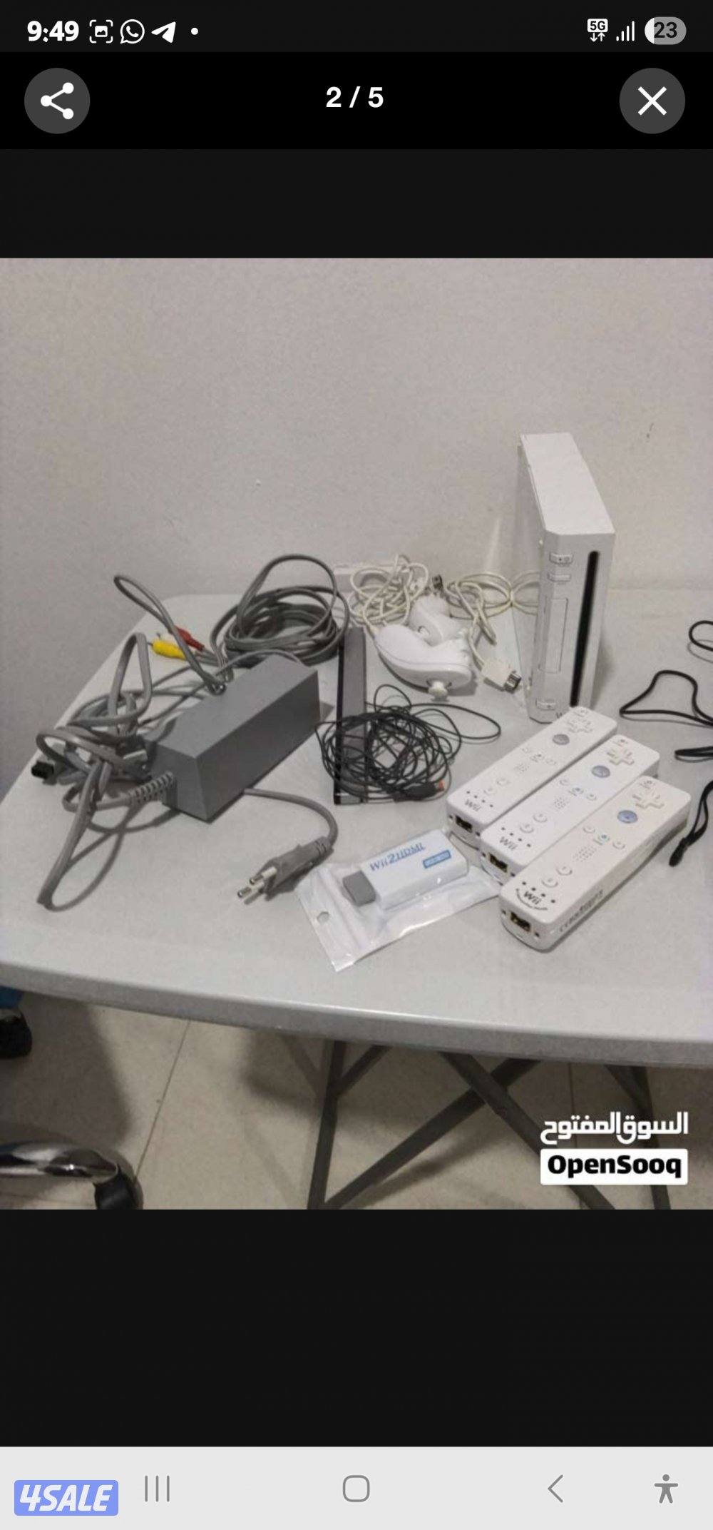 للبيع جهازي Nintendo DS و Nintendo Wii3