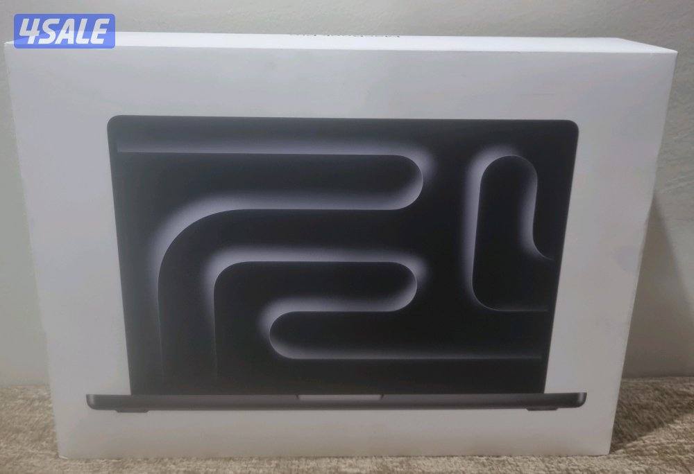 للبيع ماك بوك برو M5 ١٤ شاشة ١ تيرا SSD ١٦ رام جديد كفالة ١سنة بلكرتون0