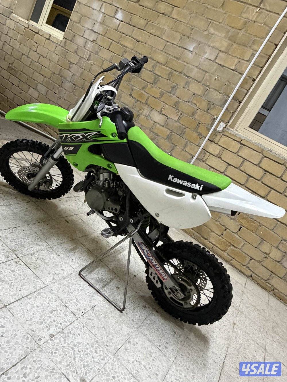 للبيع سيكل كوازاكي kx 65 موديل 2016 مخزن نظيف شرط الفحص بالوكاله1