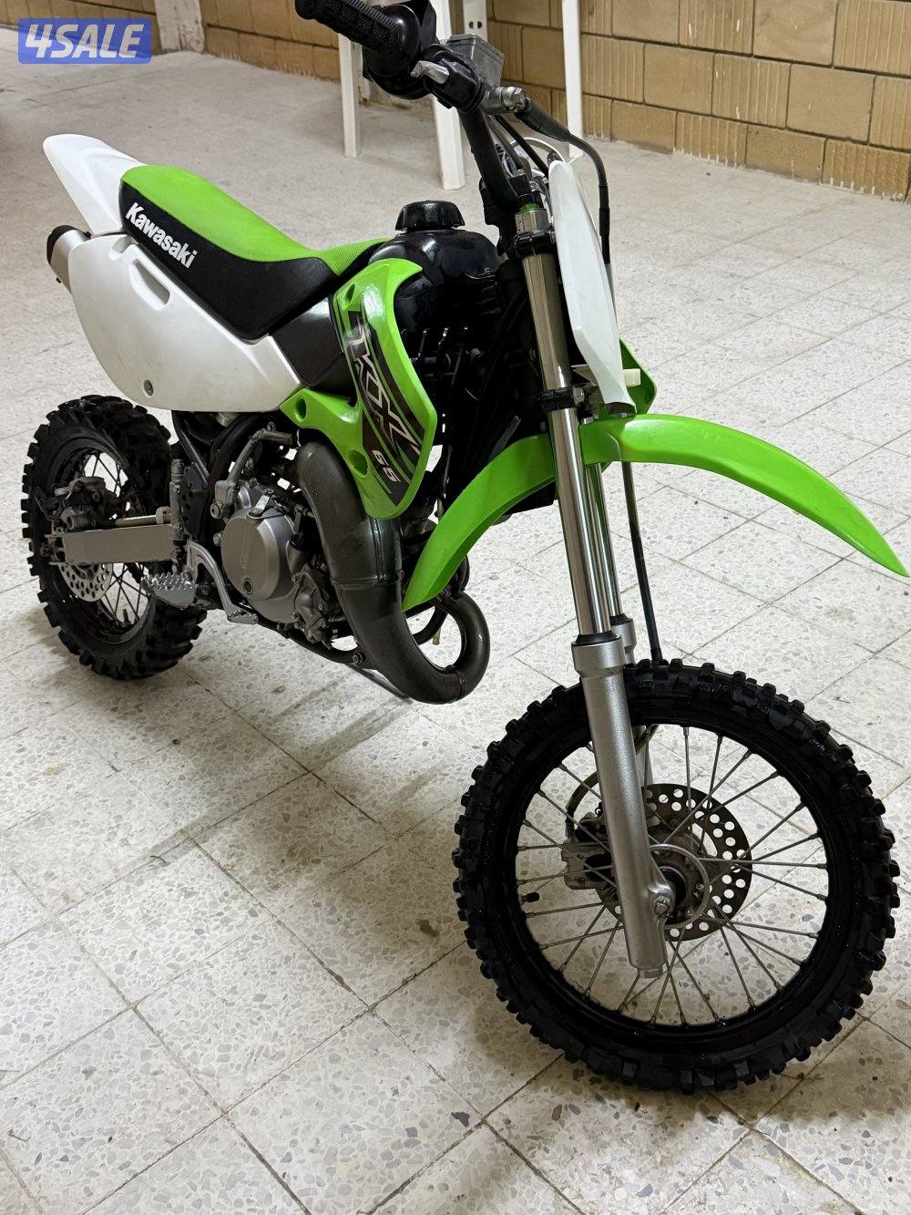 للبيع سيكل كوازاكي kx 65 موديل 2016 مخزن نظيف شرط الفحص بالوكاله2