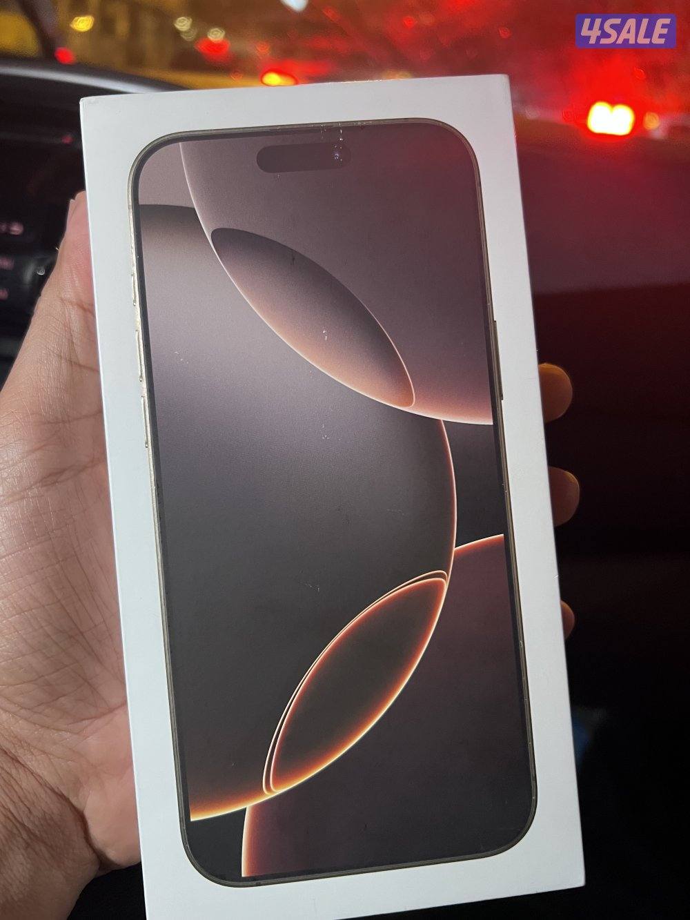 ايفون ١٦ برو ماكس ٢٥٦ جديد0