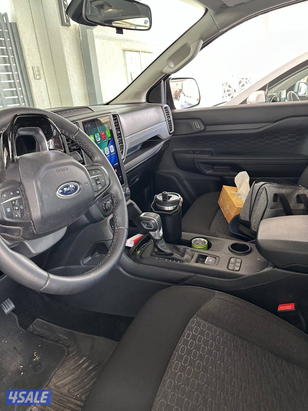 فورد رينجرز موديل 2024  ماشي 30 الف 4 سلندر تيربو 4 ويل قمارتين4